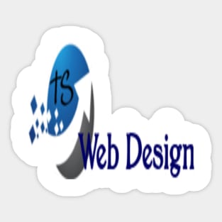 TS Web Design Sticker